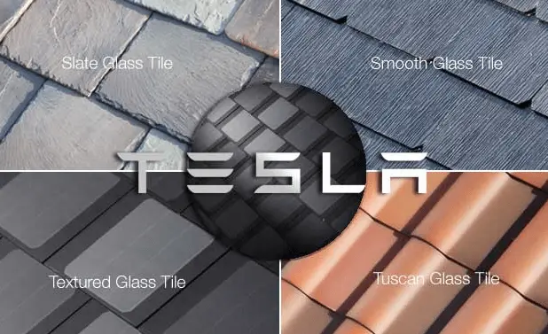 Tesla SOlar Roof Styles