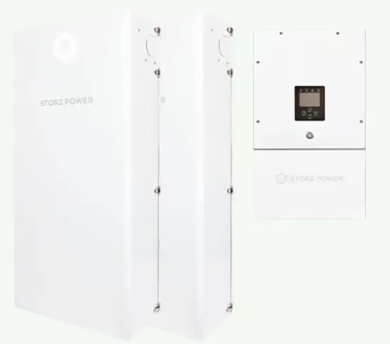 storz power solar battery and its powerful sol-ark hybrid inverter system